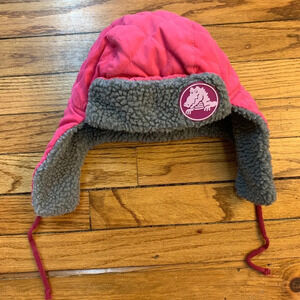 Crocs pink fleece toque, One  Size